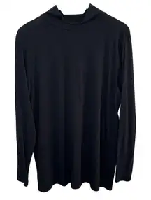 Torrid Black Long Sleeve Lightweight Mockneck Top Size 3X
