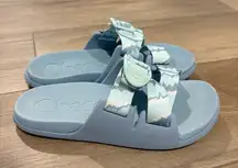 Chaco Chillos Slide Sandal‎ Tingy Sky Blue size women’s 6