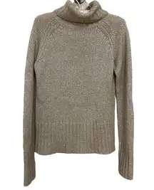 BCBGMAXAZRIA Beige Knit Wool Blend Sweater Medium