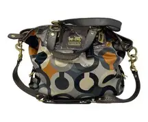 Coach  Madison Bag 2008 Graphic Multicolor Satchel Top Handle Bag Shoulder Purse