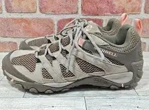 Merrell Alverstone Trail Hiking Women's Size 9.5 Shoes Aluminum J033034