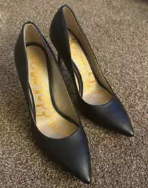 Sam Edelman Heels Black Pointed Toe 8.5 Women’s Closed Heel