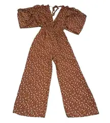 Storia rust colored jumpsuit