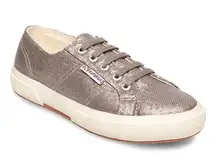 Superga Bronze Sequin Sneakers - Size 8