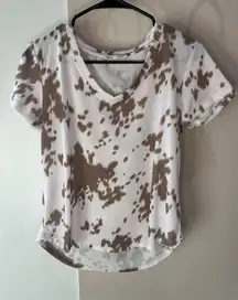 Cow Print Top