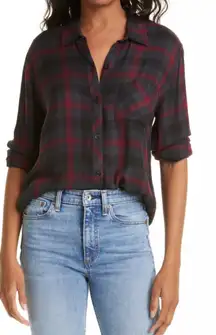 RAILS Hunter Scarlet Ash Plaid Button-Up Shirt