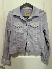 Michael Kors Jean‎ Jacket - Lilac - Size Medium - Summer/Spring