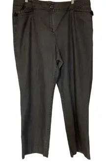 LARRY LEVINE, Jeans, Gray, Petite, Women’s, 2X, 20W‎