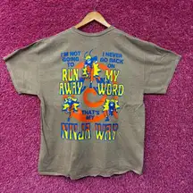 Naruto Ninja Way Anime Tshirt size XL