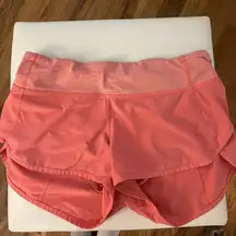 Lululemon Pink  shorts