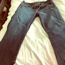 American eagle outfitters cropped skinny jeans