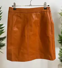 French Connection NWT Faux Mini Skirt Size 2