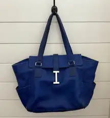 Isaac Mizrahi‎ Limited Edition 2013 Chevy Malibu Blue Leather Purse