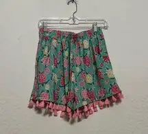 Simply southern pink turtle Pull on shorts, size small, medium
￼