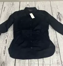 Long  Sleeve Bottom Down Dress Shirt Sz 0