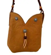 Leather Cowboy Boot Tooled Handmade Purse