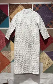 The Vermont Country Store quilted flannel robe