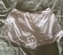 White Nike Dri-Fit Shorts