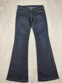 Citizens of Humanity Low Waist Flair Denim Jeans Ingrid Stretch #002 Womens 28