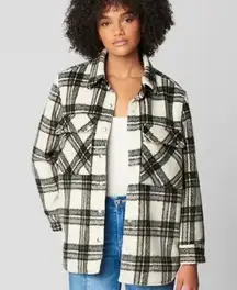 Plaid Outsider Oversized Jacket Size Medium