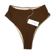 NWT ELCE SWIM Bowie Bikini Bottom Cacao M