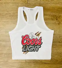 Coors Light Crop Top