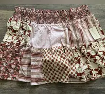 NEW Universal Thread Target Women's Boho Skirt Patchwork Medium