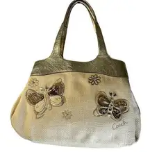 Coach  Lexi Purse with Butterflies