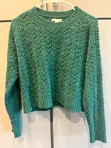 Outfitters Knit Green Sweater