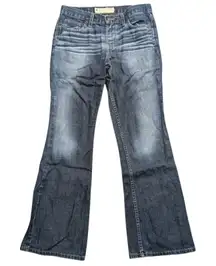 AE American Jeans 8 Faded Denim Wash Bootcut Flare Boot Leg Vintage Y2K 2000s