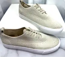 Restricted Shoes Sneaker/Cream/Perforated Casual Wo’s Size 8.5
