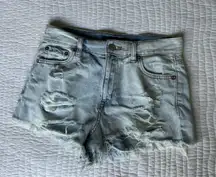 Light Wash Shorts