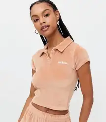 Urban Outfitters iets frans Velour Polo