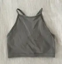 Grey Sports Bra