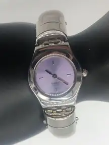 Swatch Vintage Watch with Metal and Lucite Water Resistant