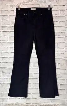 Madewell Cali Demi Boot Charcoal Denim Pants bootcut size‎ 31 T