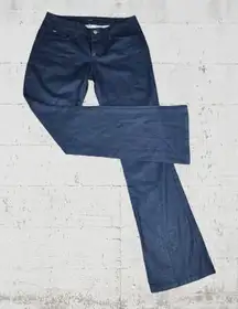 Joes Jeans Dark Wash Bootcut Flare Mid Rise Honey Sparkly Glitter Jeans Size 29