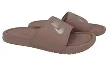 Nike Women's Pink Benassi JDI Slides Sandals Size 9