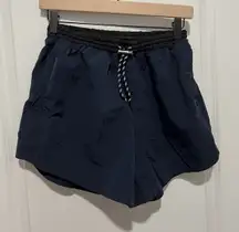 Lululemon Evergreen Short True Navy / Black Womens Size 4