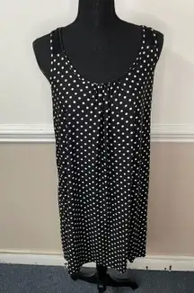 Polka Dot Sleep Gown Size Large