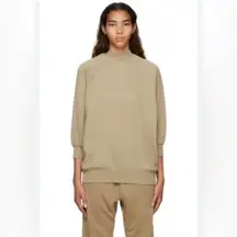 Fear Of God Essentials Mock Neck French Terry Pullover Sweater (Size XS)