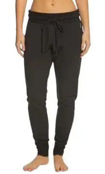 FP Movement by Free People Black Sunny Skinny Jogger Sweatpants Size Large EUC