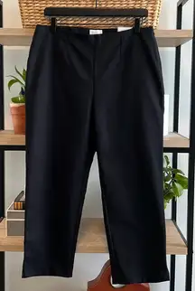 NWT Chico's The Ultimate Fit Serene Stretch Crop Career Dress Pant Trouser, 8/ M