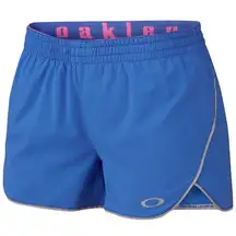 Oakley Blue & Gray Burn Athletic Shorts