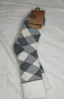 Field & Stream Cozy Cabin Socks - Gray and White