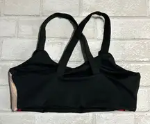 Define Your Inspiration Black and Red Sports Bra