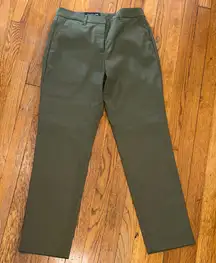 Wildfang the empower trouser pant in olive size 4 suit green