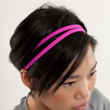 Lululemon DANCE! RARE VINTAGE Headband in Polar Pink/Heathered Polar Pink