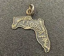 Florida State Charm Pendant Sterling silver