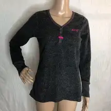 DKNY Gray Pullover Sweater